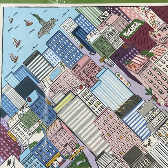 NWT Kate Spade New York City Puzzle - Picture 5 of 8